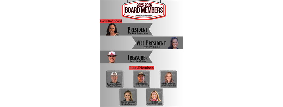 Introducing Your 2025-2026 CYB Board Members